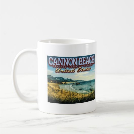 MUG CANNON BEACH - HAYSTACK ROCK - OREGON USA (Gauche)