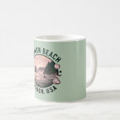 Mug Cannon Beach Retro Vignette (Devant droit)