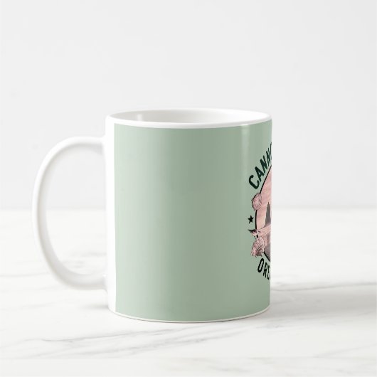 Mug Cannon Beach Retro Vignette (Gauche)