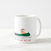Mug Canoë Christmas Pup (Devant droit)
