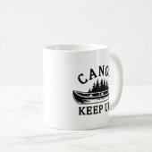 Mug Canoë Continuez ? (Devant droit)