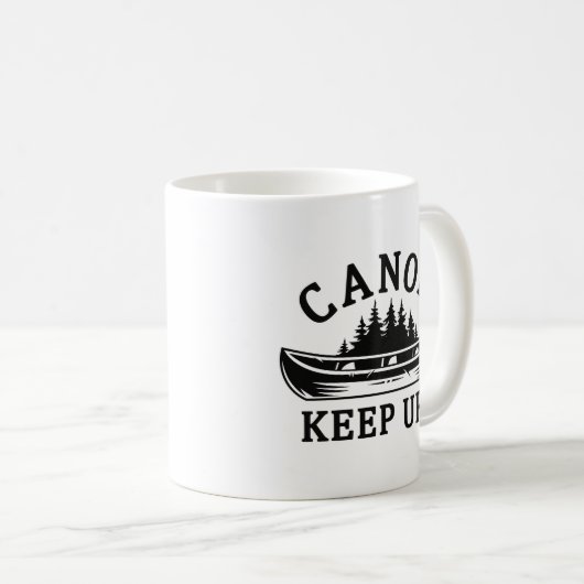 Mug Canoë Continuez ? (Devant droit)