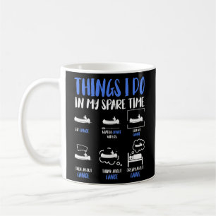 Mug Canoë-kayak Ce que je fais dans mon temps libre Sp