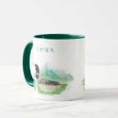 Mug Canon de Loon Souvenir Canada (Devant gauche)