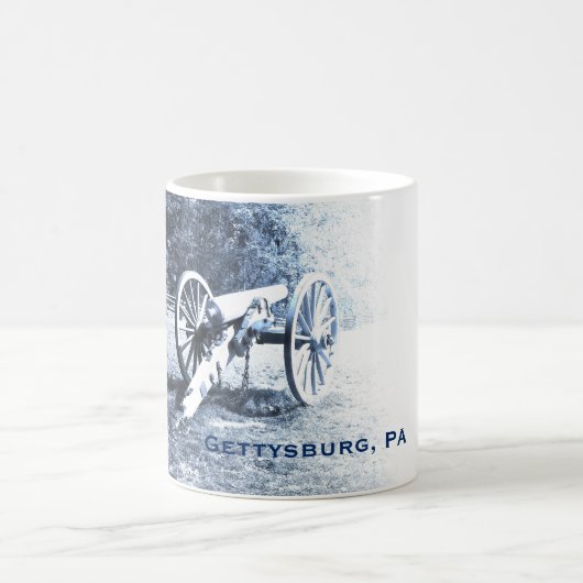 Mug canon sur le champ de bataille de Gettysburg (Centre)