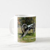 Mug Canon sur le champ de bataille de Gettysburg (Devant gauche)
