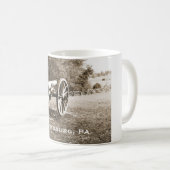 Mug canon sur le champ de bataille de Gettysburg (Devant droit)