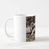 Mug canon sur le champ de bataille de Gettysburg (Gauche)