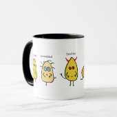 Mug Canons à oeufs amusants (Devant gauche)