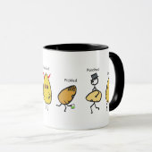 Mug Canons à oeufs amusants (Devant droit)