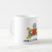 Mug CANONS, HHB 2-377th PFAR (Devant gauche)