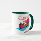 Mug Canot de camping (Devant droit)