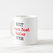 Mug canot de dragon paddler, meilleur (Devant gauche)