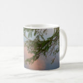 Mug Canot sur le lac au coucher du soleil, Canada (Devant droit)