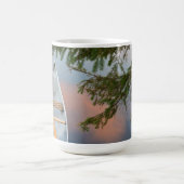 Mug Canot sur le lac au coucher du soleil, Canada (Centre)