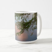 Mug Canot sur le lac au coucher du soleil, Canada (Devant droit)