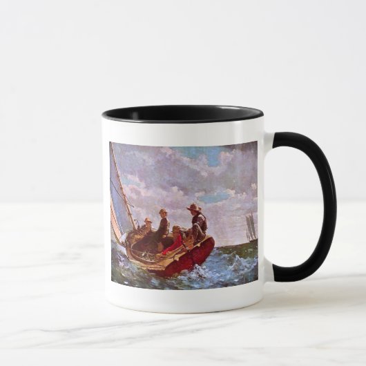 Mug Canot vintage de navigation en mer ouverte (Droite)