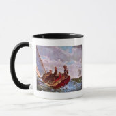Mug Canot vintage de navigation en mer ouverte (Gauche)