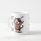 Mug "Can't Adult Today" Funny Cat (Devant gauche)