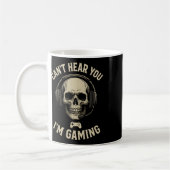 Mug Can't Hear You I'm Gaming - Funny Gamer Humor (Gauche)