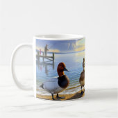 Mug Canvasback Canards Conception d'enveloppes de café (Gauche)