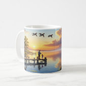 Mug Canvasback Canards Conception d'enveloppes de café (Devant gauche)