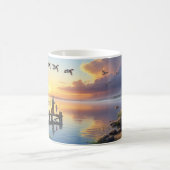 Mug Canvasback Canards Conception d'enveloppes de café (Centre)