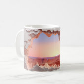 Mug Canyon 3D au design Dusk (Devant gauche)