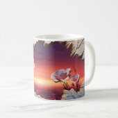 Mug Canyon 3D au design Dusk (Devant droit)