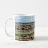 Mug Canyon peint dans les bad-lands du Dakota du Nord (Gauche)