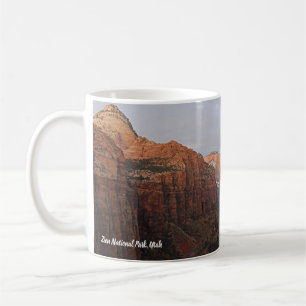 Mug Canyon surplombe le Parc national de Sion, Utah