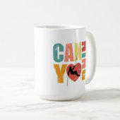 Mug Canyoneering I Love Canyoning Rappelling Lover (Devant droit)