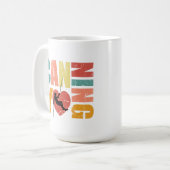 Mug Canyoneering I Love Canyoning Rappelling Lover (Devant gauche)