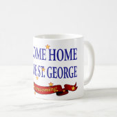 Mug Cap à la maison bienvenu St George d'USS (Devant droit)