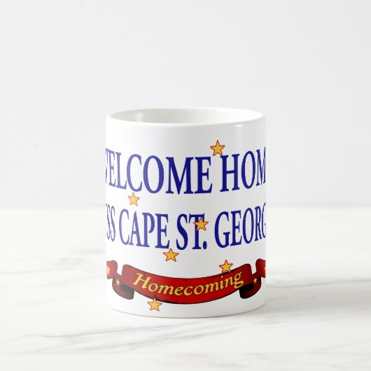 Mug Cap à la maison bienvenu St George d'USS (Centre)