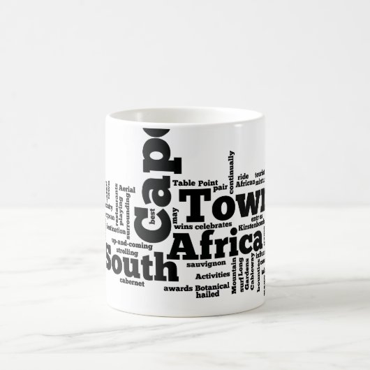 Mug Cap, Afrique du Sud (Centre)