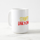 Mug Cap – Modern Minimalist Inspirational Headwear (Devant gauche)