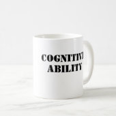 Mug Capacité cognitive (Devant droit)