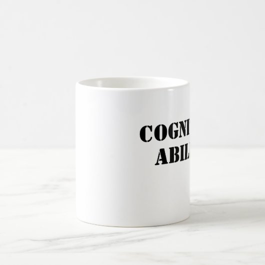 Mug Capacité cognitive (Centre)
