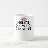 Mug Capacités par rapport aux incapacités (Centre)
