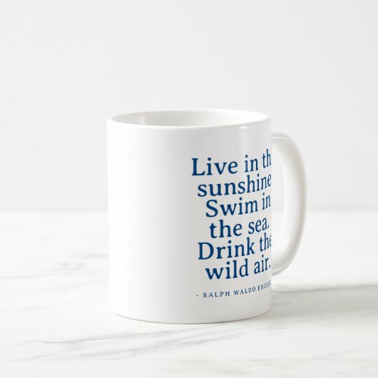 Mug Cape Cod Beach House Décor Cadeau (Devant droit)