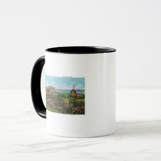 Mug Cape Cod, MassachusettsVue des maisons par (Devant gauche)