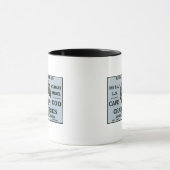 Mug Cape Cod Plymouth Rock Marque Cranberry Étiquette (Centre)