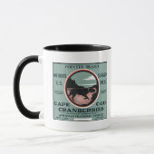 Mug Cape Cod Pointer Marque Cranberry Étiquette (Gauche)