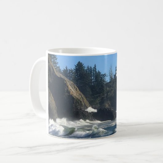 Mug Cape Disappointment Lighthouse (Devant gauche)