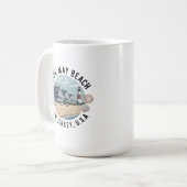 Mug Cape May Beach Retro Vignette (Devant gauche)