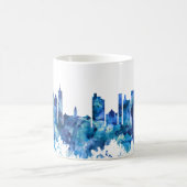 Mug Cape Town Afrique du Sud Skyline Blue (Centre)