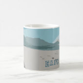 Mug Cape Town Table Mountain Ocean Sketch (Centre)