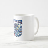 Mug Cape Verde Foot Skeleton Buteur Nations Premium (Devant droit)