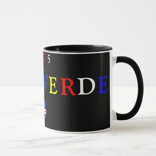 Mug CAPE VERDE*- Musique noire (Droite)